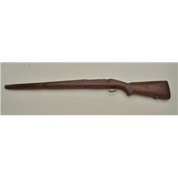 Stock only for a Remington Model 03-A3 bolt  action rifle in overall very good condition  with butt 