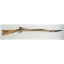 Italian modern black powder copy of a  percussion Springfield 1863 rifle, .58 cal.,  33” barrel, blu