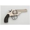 Image 1 : U.S. Revolver Co. DA revolver, .32 cal., 3”  barrel, nickel finish, checkered hard rubber  grips, #5