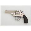 Image 2 : U.S. Revolver Co. DA revolver, .32 cal., 3”  barrel, nickel finish, checkered hard rubber  grips, #5