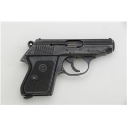 Iver Johnson Model TP 22 DA semi-auto pistol,  .22 cal., 3” barrel, blue finish, no  magazine, check