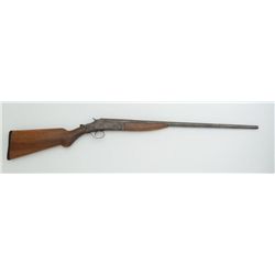 Stevens top break single shot shotgun, .410  bore, 26” barrel, wood stocks, #NVSN. This  gun is in o