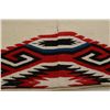 Image 2 : Large Mexican Chimayo rug approx. 56” x 80”,  made in two sections and pieced together with  consist