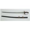 Image 2 : Polish style sword with metal scabbard,  approx 34” overall with a 28-1/2” blade  marked “APWFEDIJGN