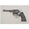 Image 2 : Colt New Service DA revolver, .455 Eley cal.,  5-1/2” barrel, re-blued finish, Pachmayr   checkered 