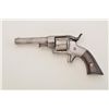 Image 2 : Allen & Wheelock spur trigger revolver, .22  cal., 3” barrel, wood grips, #NVSN in overall  good con