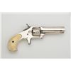 Image 1 : Remington Smoot spur trigger revolver, .30  cal., 2-3/4” barrel, nickel finish, ivory  colored gutta