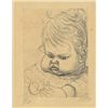 Image 2 : Etching of small child, hand signed Otto Dix,  #9 of 10. Approx. 9-1/4” by 7-1/4”. Nicely  framed an