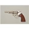 Image 2 : Colt Viper Model DA revolver, .38 Special  cal., 4” barrel, nickel finish, checkered  wood grips, #8