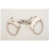 Image 1 : Mattatuck handcuffs, nickel plated with key,  working at time of description, circa 1920’s,  overall