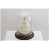 Image 2 : German-made Dresden porcelain lady, finely  detailed,  approx. 6” tall signed on bottom  “Reine Hand