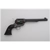 Image 1 : Colt 2nd Generation SAA revolver, .45 cal.,  7-1/2” barrel, blue and case hardened finish,  checkere