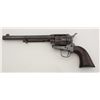 Image 2 : Colt SAA revolver, .45 cal., 7-1/2” barrel,  wood grips, #61552. This gun is in overall  very good c