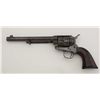 Image 3 : Colt SAA revolver, .45 cal., 7-1/2” barrel,  wood grips, #61552. This gun is in overall  very good c