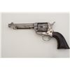 Image 2 : Colt SAA revolver, .45 cal., 5-1/2” barrel,  wood grips, nickel finish, #97412. This gun  is in over