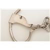 Image 3 : Tower Double Lock handcuffs, nickel finish,  with key, overall very good condition, circa  1880’s. F