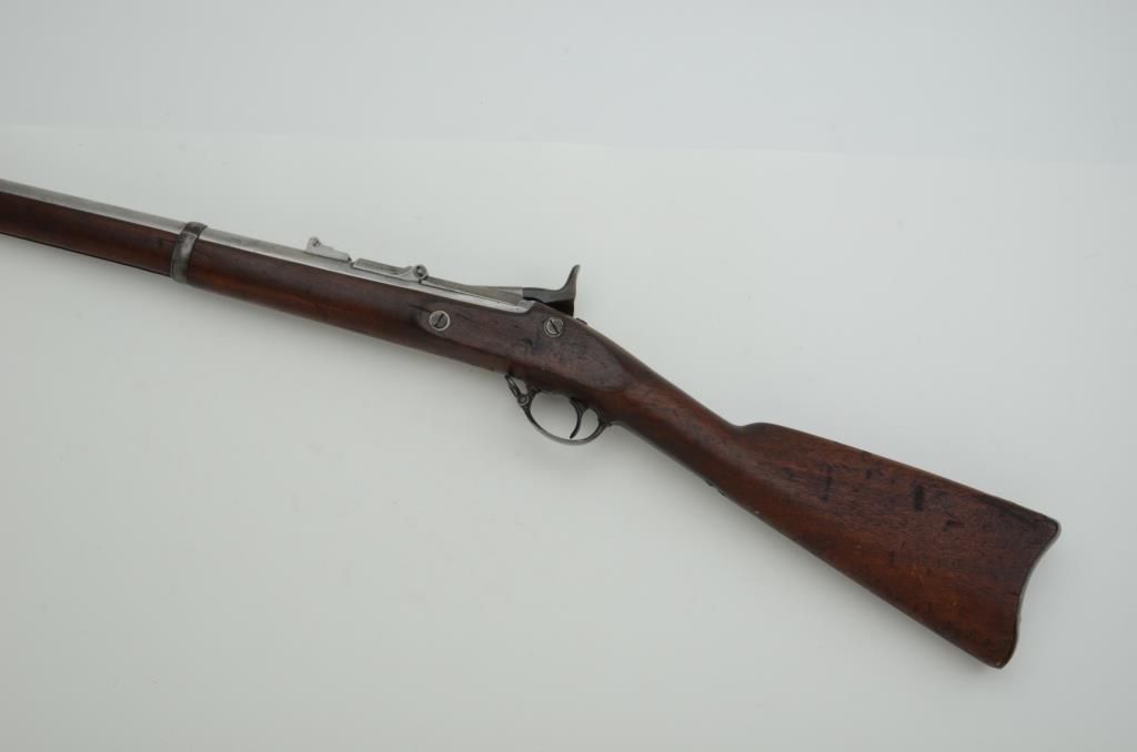 U.S. Springfield Model 1866 trapdoor rifle, .50-70 cal., 37” barrel ...