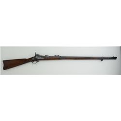 U.S. Springfield Model 1880 trapdoor rifle  with triangular bayonet ramrod, .45-70 cal.,  32-1/2” ba