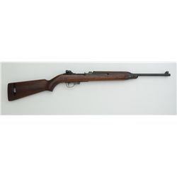 U.S. M1 carbine by Saginaw S.G., .30 cal.,  18” Saginaw S.G. barrel, round bolt,  parkerized finish,