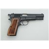 Image 1 : Mauser Model 80 Hi Power semi-auto pistol,  9mm cal., 4-3/4” barrel, black finish, no  magazine, che