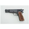 Image 2 : Mauser Model 80 Hi Power semi-auto pistol,  9mm cal., 4-3/4” barrel, black finish, no  magazine, che