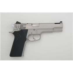 Smith & Wesson Model 1006 DA semi-auto  pistol, 10mm cal., 5” barrel, stainless, wrap  around checke