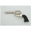 Image 2 : Colt Third Generation SAA revolver, .44  Special cal., 4-3/4” barrel, nickel finish,  checkered hard