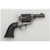 Image 1 : Colt Third Generation Sheriff’s Model Single  Action revolver, .44-40 cal., 3” barrel, blue  and cas