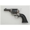 Image 2 : Colt Third Generation Sheriff’s Model Single  Action revolver, .44-40 cal., 3” barrel, blue  and cas