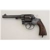 Image 2 : Colt U.S. Army Model 1917 DA revolver, .45  cal., 5-1/2” barrel, re-blued finish, wood  grips, lanya