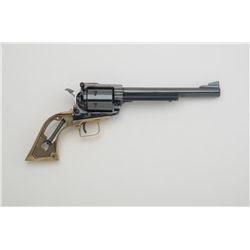 Ruger Super Blackhawk Model revolver, .44  Magnum cal., 7-1/2” barrel, blue finish, no  grips, #80-0