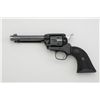 Image 2 : Colt Frontier Scout single action revolver,  .22LR cal., 4-3/4” barrel, black finish,  checkered har