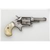 Image 1 : Antique spur trigger revolver marked “Red  Jacket No. 3”, period engraved, .32 cal.,  2-1/4” barrel,