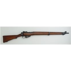 Savage-Lee No.4 MK I bolt action rifle, U.S.  Property marked, 25” barrel, black finish,  wood stock