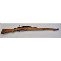 Swiss Schmidt-Rubin straight pull rifle, 7.5  Swiss cal., 26” barrel, blue finish, wood  stock, #824