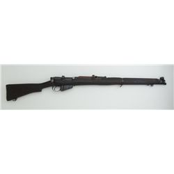 Lithgow S.M.L.E III bolt action rifle, .303  cal., 25” barrel, wood stock, 1941 dated  receiver, #C9