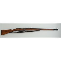 Mauser Model 88 bolt action rifle, 8mm cal.,  30” barrel, Danzig 1890 marking on top of  receiver, m