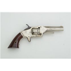 American Standard Tool spur trigger revolver,  .22 cal., 3” barrel, nickel finish, rosewood  grips, 