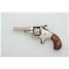 Image 2 : Captain Jack spur trigger revolver, .22 cal.,  2-1/4” barrel, nickel finish, wood grips,  #W4244 in 