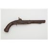 Image 1 : Relic percussion pistol with Ketland  lockplate; approx. 15” overall, nice patina,  missing trigger 