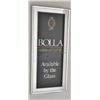 Image 1 : Bolla Imported Wines mirror advertiser,  approx. 18” x 8”.  Est.:  $50-$100.