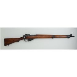 Savage-Lee Enfield No 4 MK I bolt action  rifle, U.S. Property-marked, 25” barrel,  military finish,