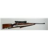Image 1 : Sporterized Mauser Model 98 bolt action  rifle, .30-06 cal., 24-1/2” barrel, re-blued  finish, custo