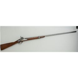 Wickham Model 1829 conversion to percussion  (in barrel-style) fowler or forager, .69  cal., 39” bar