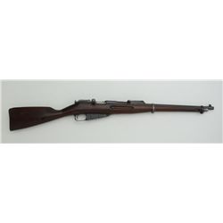 Remington Armory Model 1917 bolt action rifle  with Russian crest, 7.62mm cal., barrel  reduced to 2