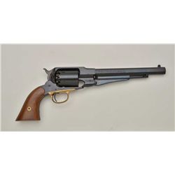 Lyman blackpowder percussion revolver, .44  cal., 8” octagon barrel, blue finish, wood  grips, #2456