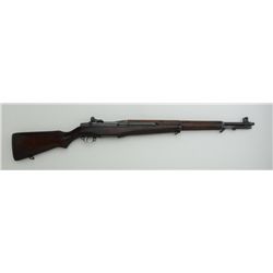 U.S. M1 Garand rifle by Winchester, .30 cal.,  24” barrel, military finish, wood stock,  #1615297. T