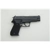 Image 1 : Sig Sauer Model P220 semi-auto pistol, .45  cal., 4-1/2” barrel, mat black finish,  checkered compos