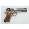 Image 1 : Smith & Wesson Model 52-2 semi-auto pistol,  .38 Special Mid-Range cal., 5” barrel, blue  finish, ch