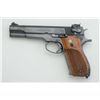 Image 2 : Smith & Wesson Model 52-2 semi-auto pistol,  .38 Special Mid-Range cal., 5” barrel, blue  finish, ch